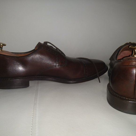 Allen Edmonds brown captoe derby Men\'s 12B main image 10
